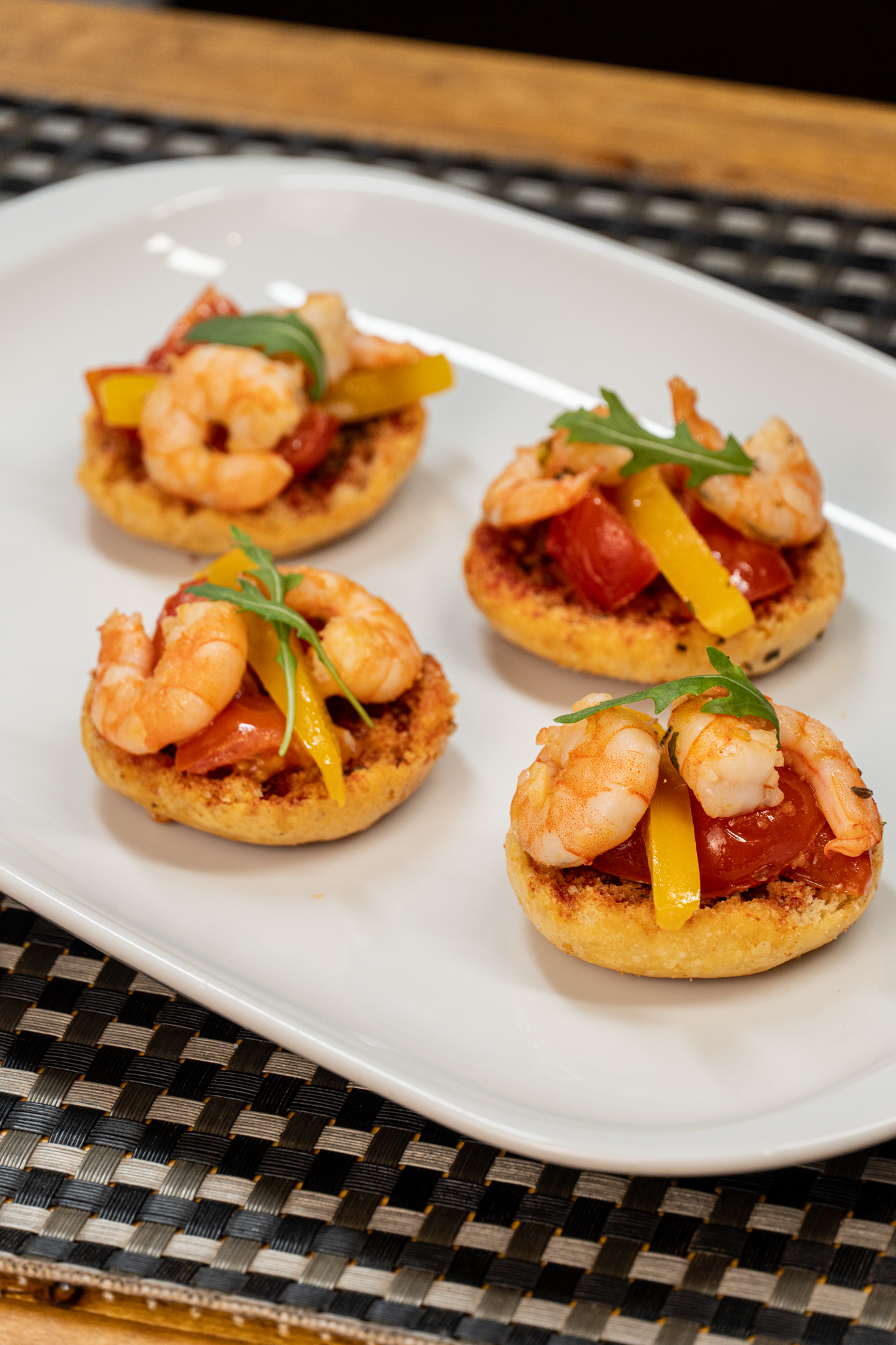 Entrada com camarão-1